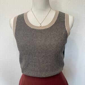 COLDWATER CREEK Silk Blend sleeveless blouse